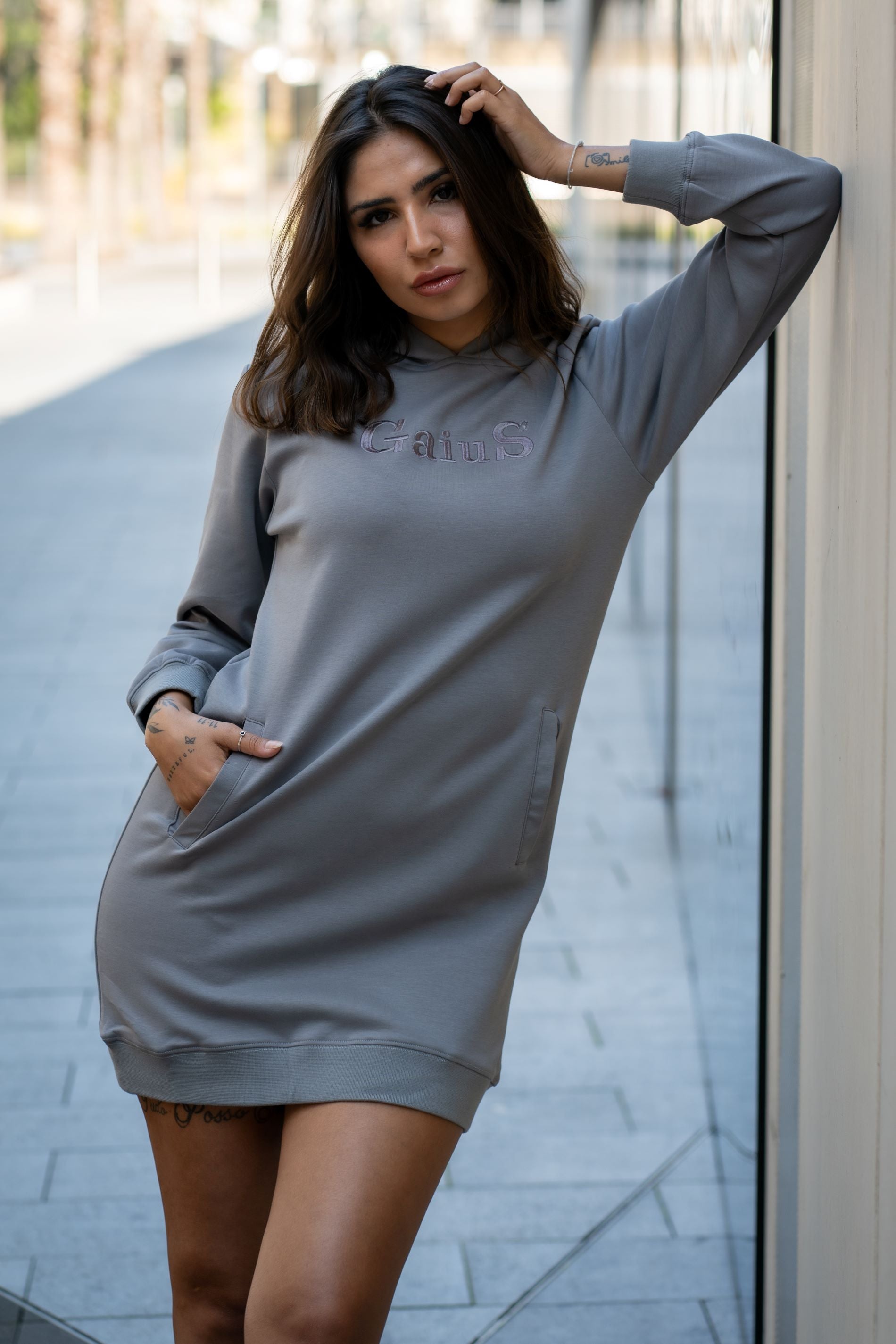 Gaius lady’s hoodie dress