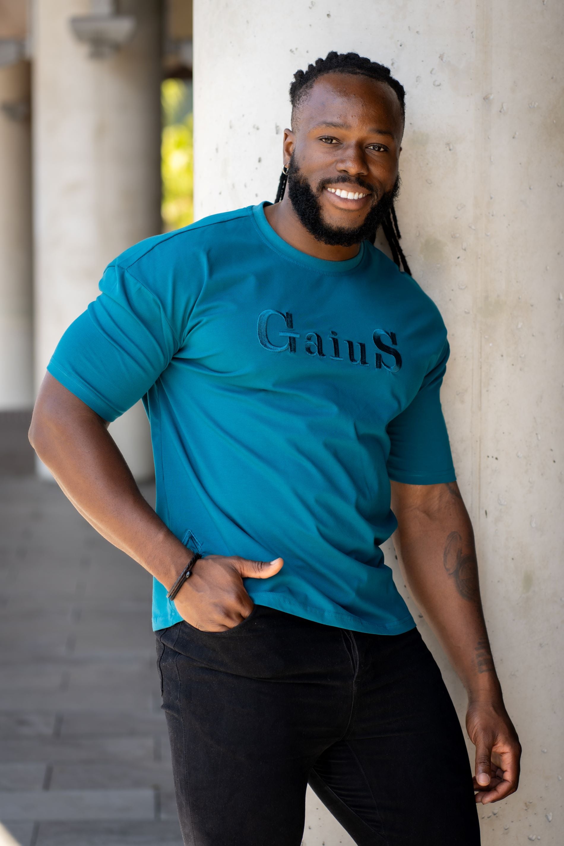 Gaius Unisex oversize drop shoulder t-shirt