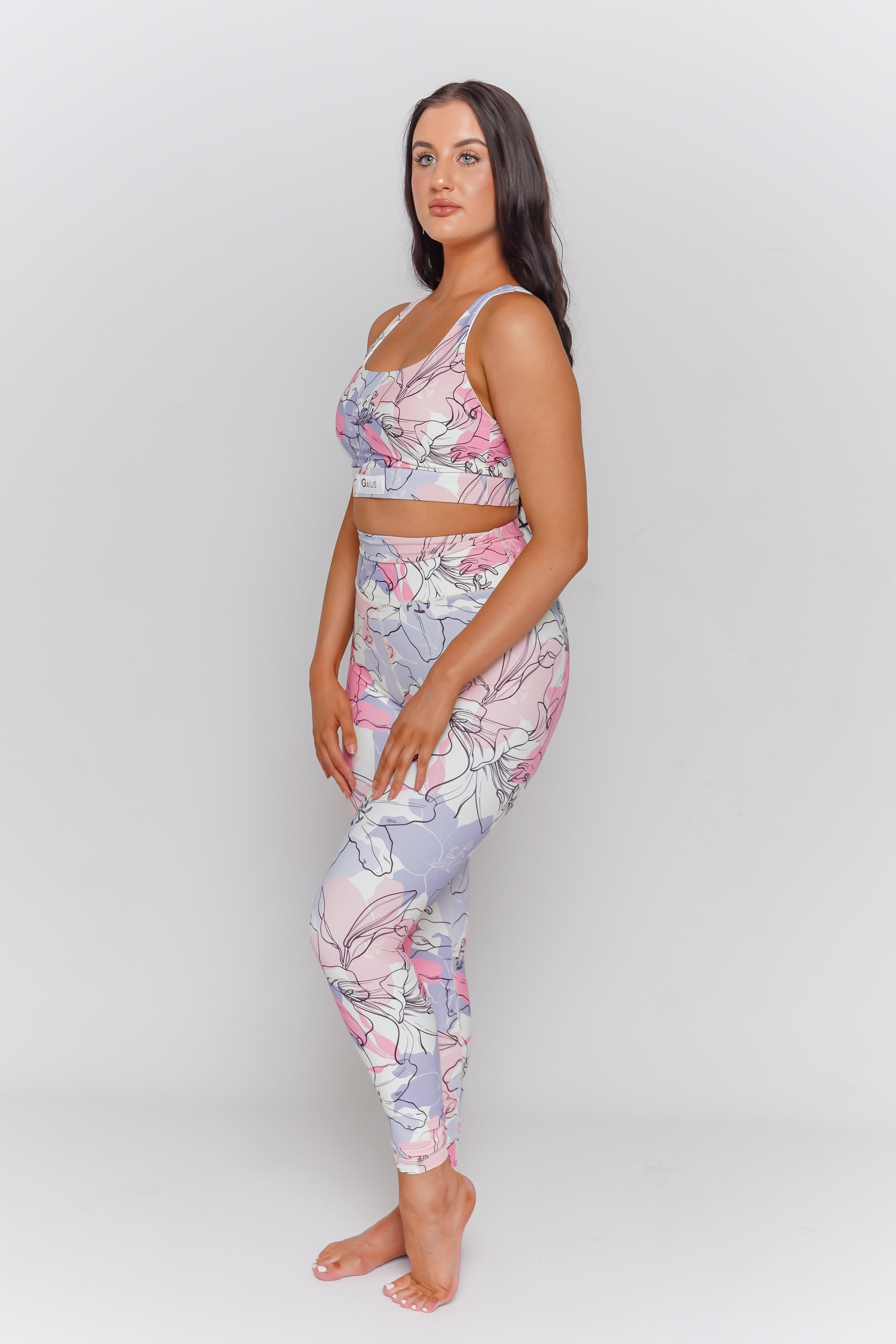 Floral active leggings