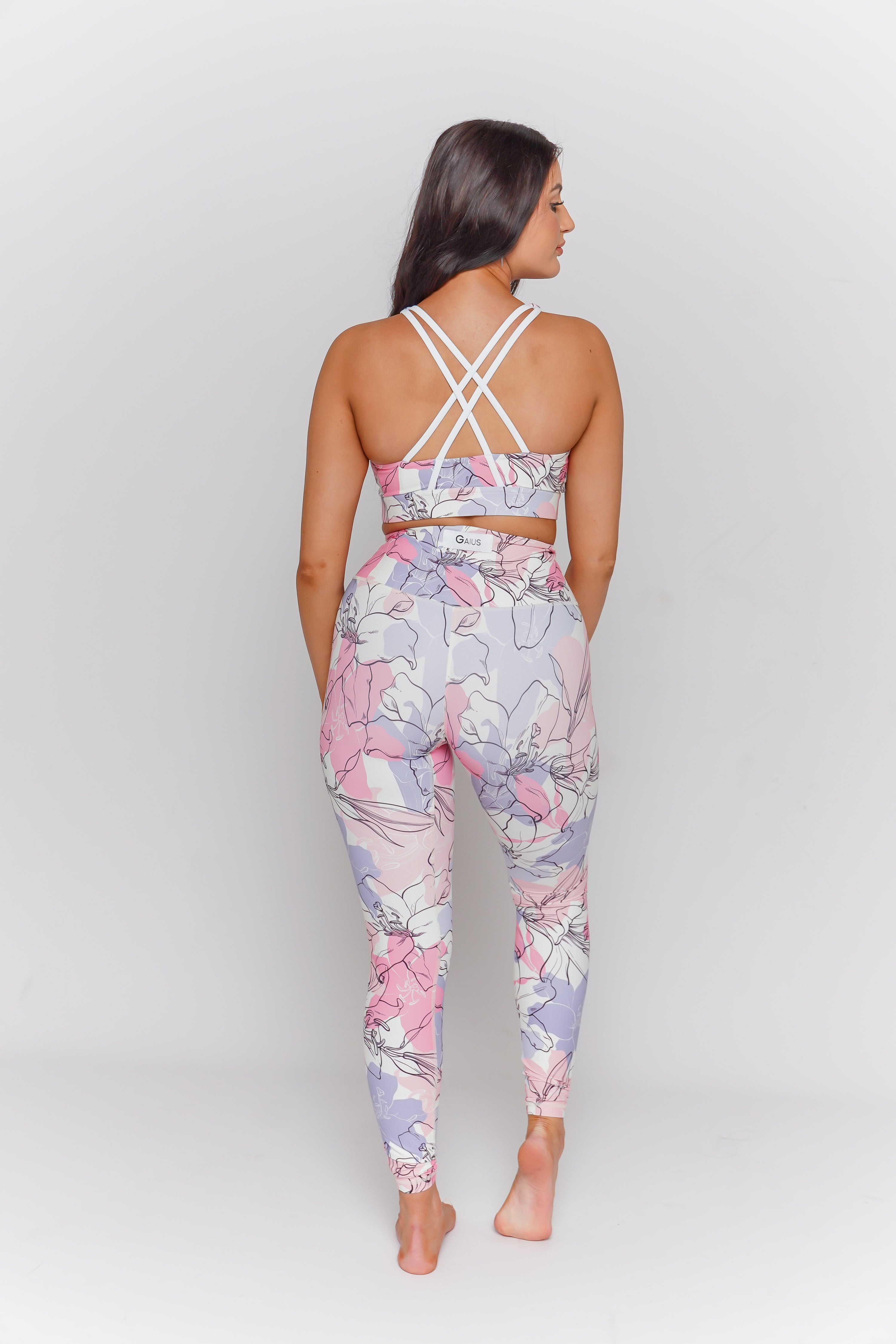 Floral active leggings